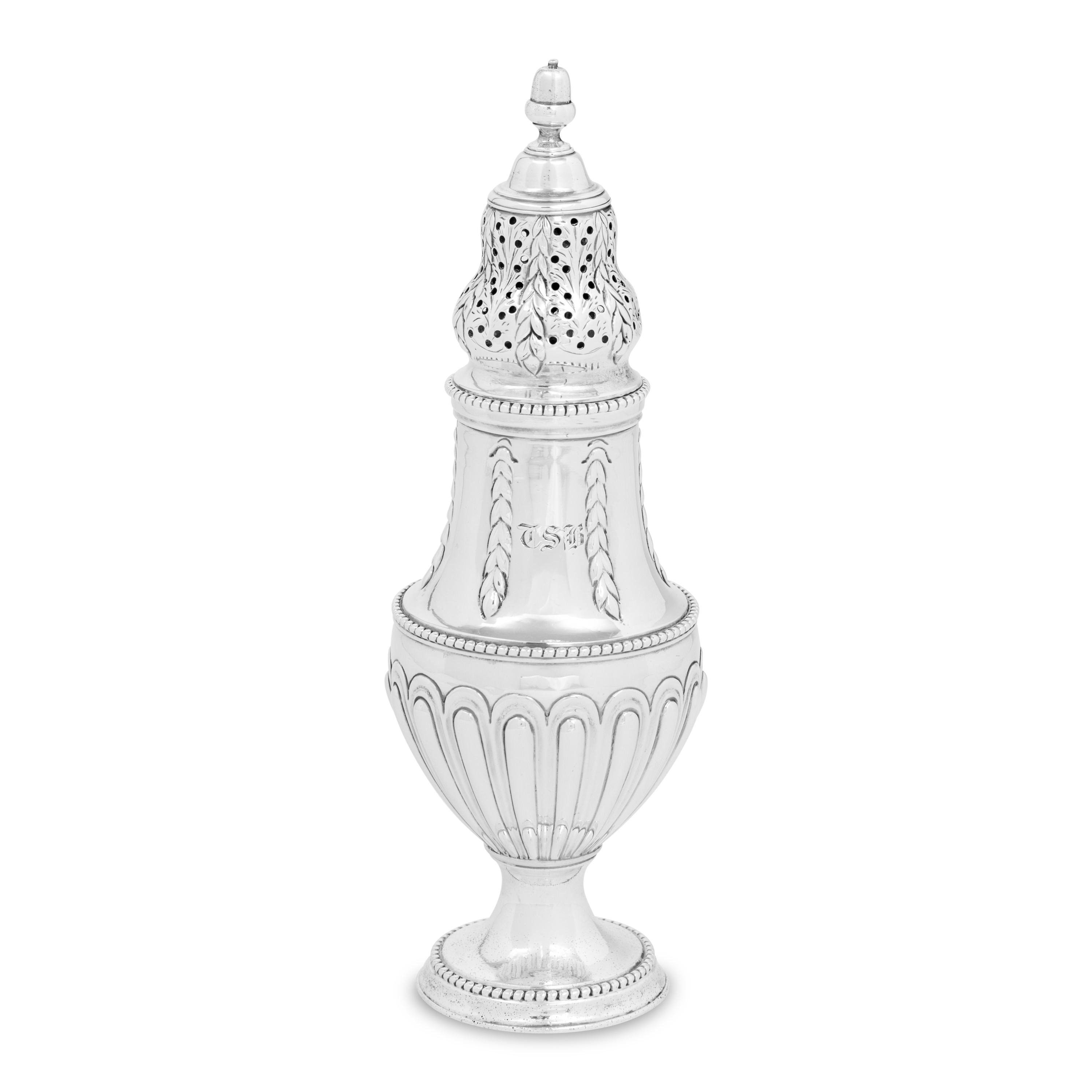 A George III Silver Muffineer