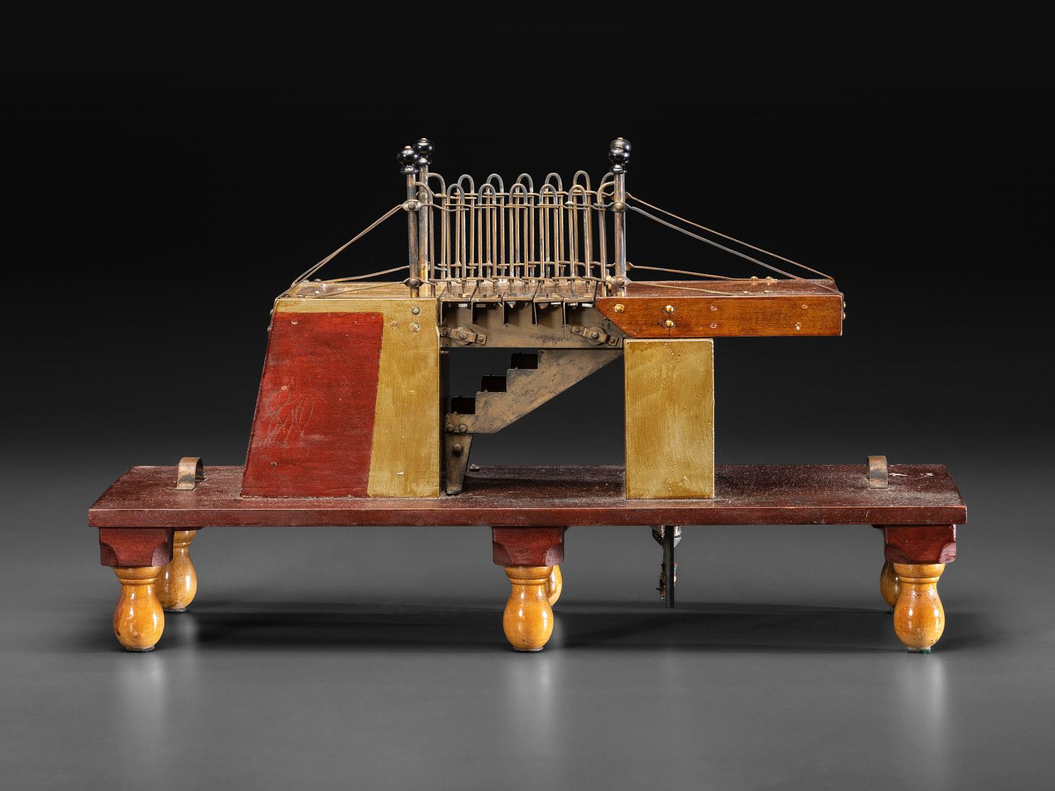 An Erie Canal Foot Bridge Model