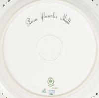 A Set of Twenty-Nine Royal Copenhagen Flora Danica Reticulated Porcelain Dinner Plates