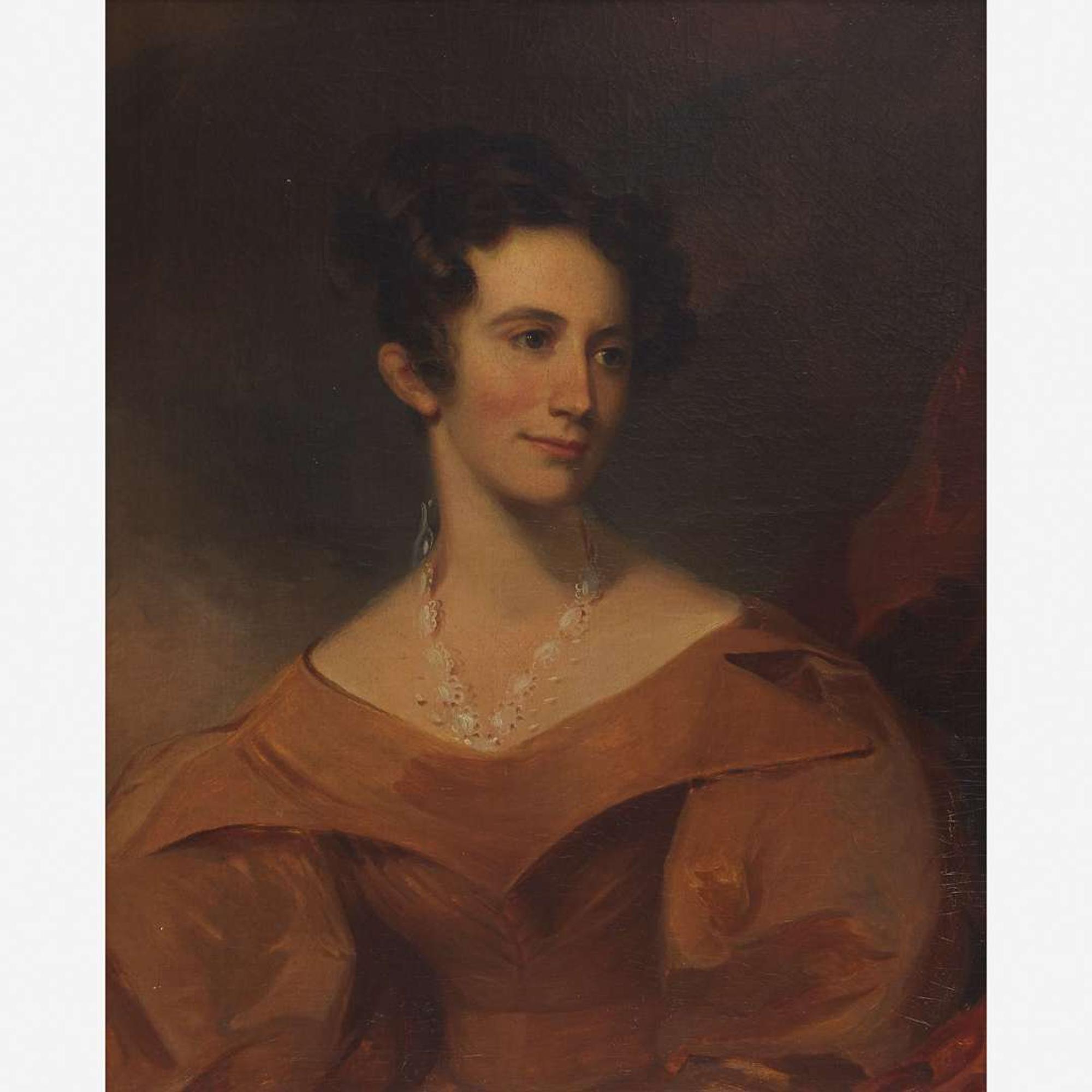 Thomas Sully (1783-1872) Portrait of a Young Lady Said to be Mrs. Daniel Clark Wharton