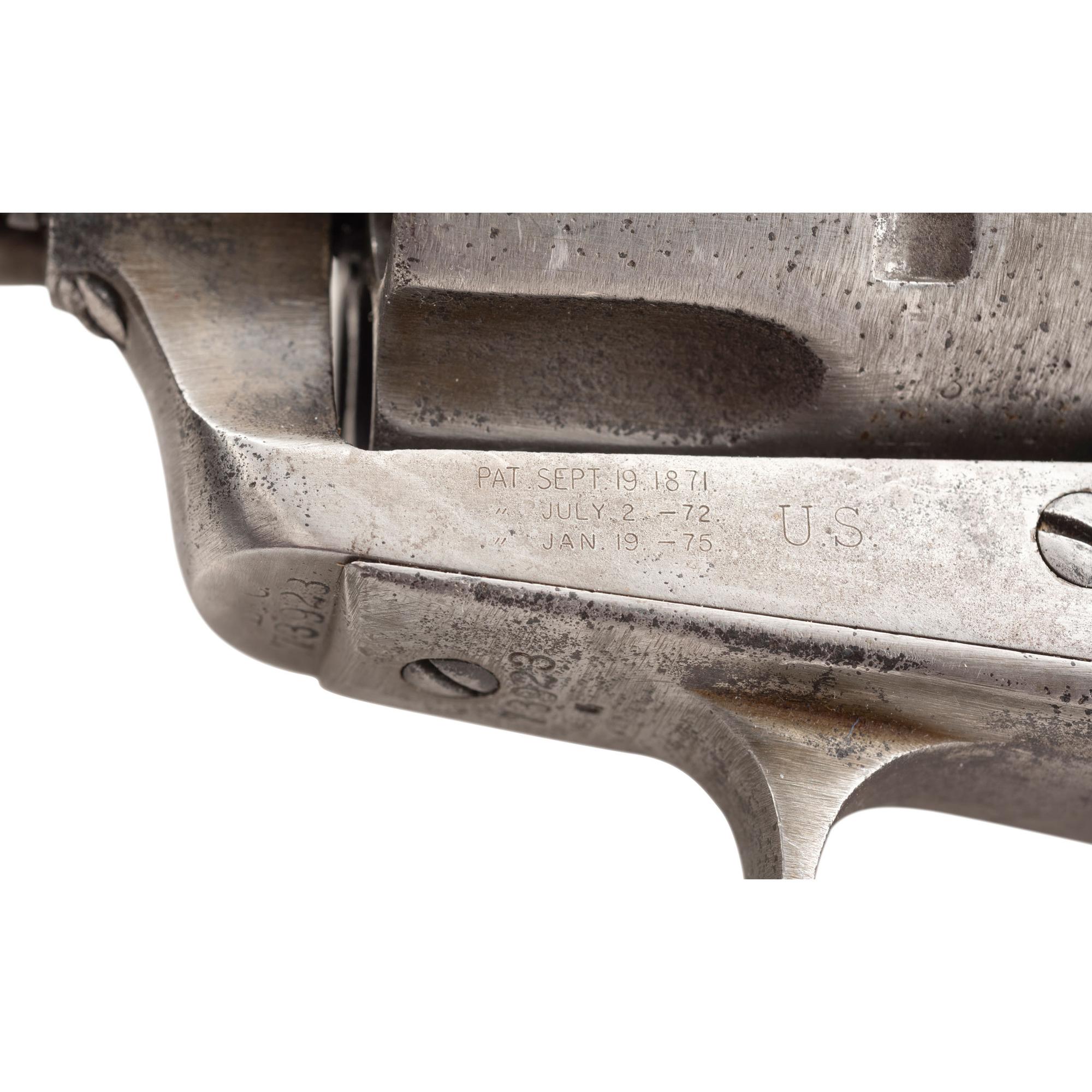 Colt Single Action Army Revolver with DFC Sub-Inspection Marks