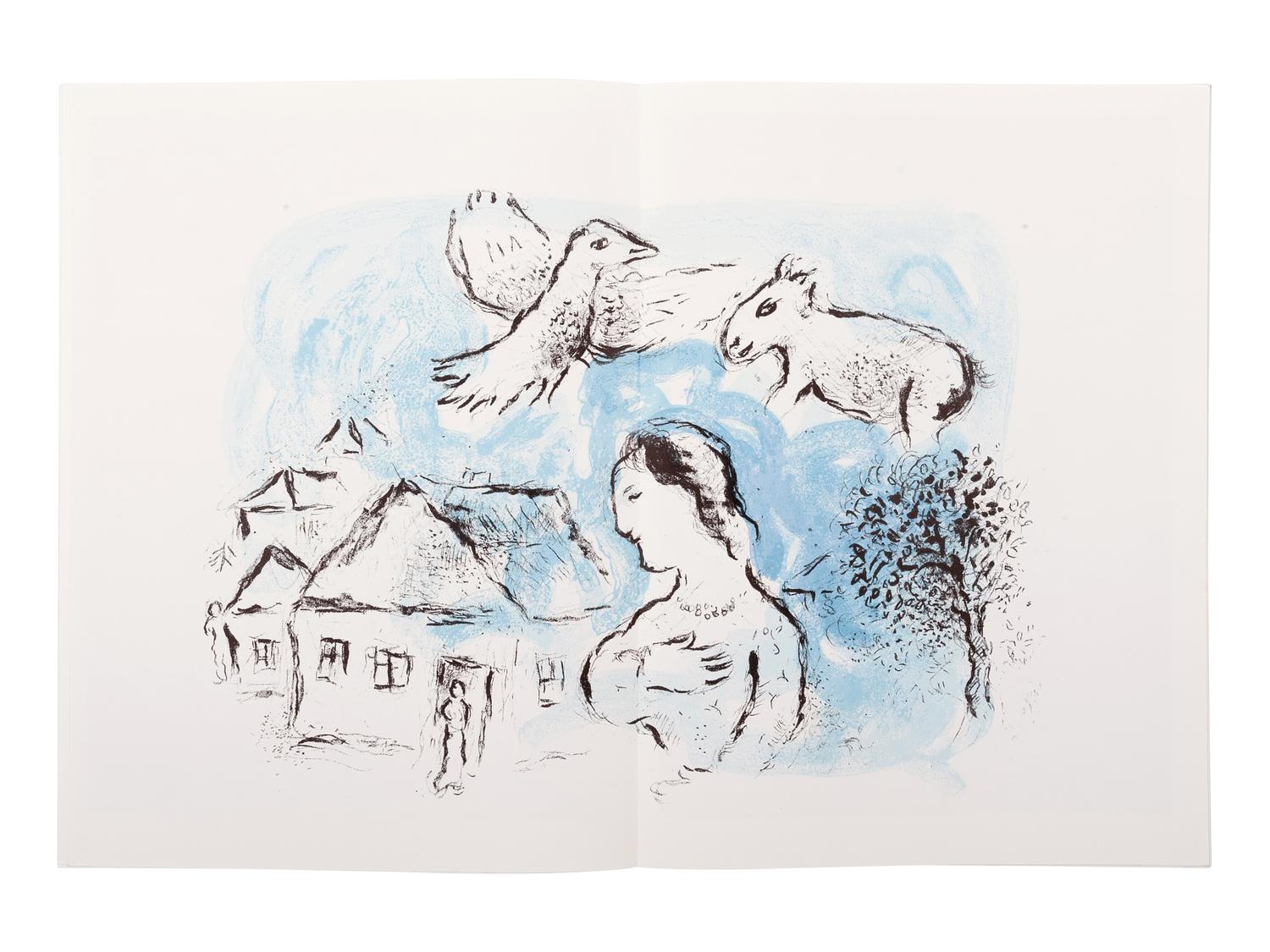 [DERRIÈRE LE MIROIR - CHAGALL]. A group of 4 Marc Chagall issues, comprising:
