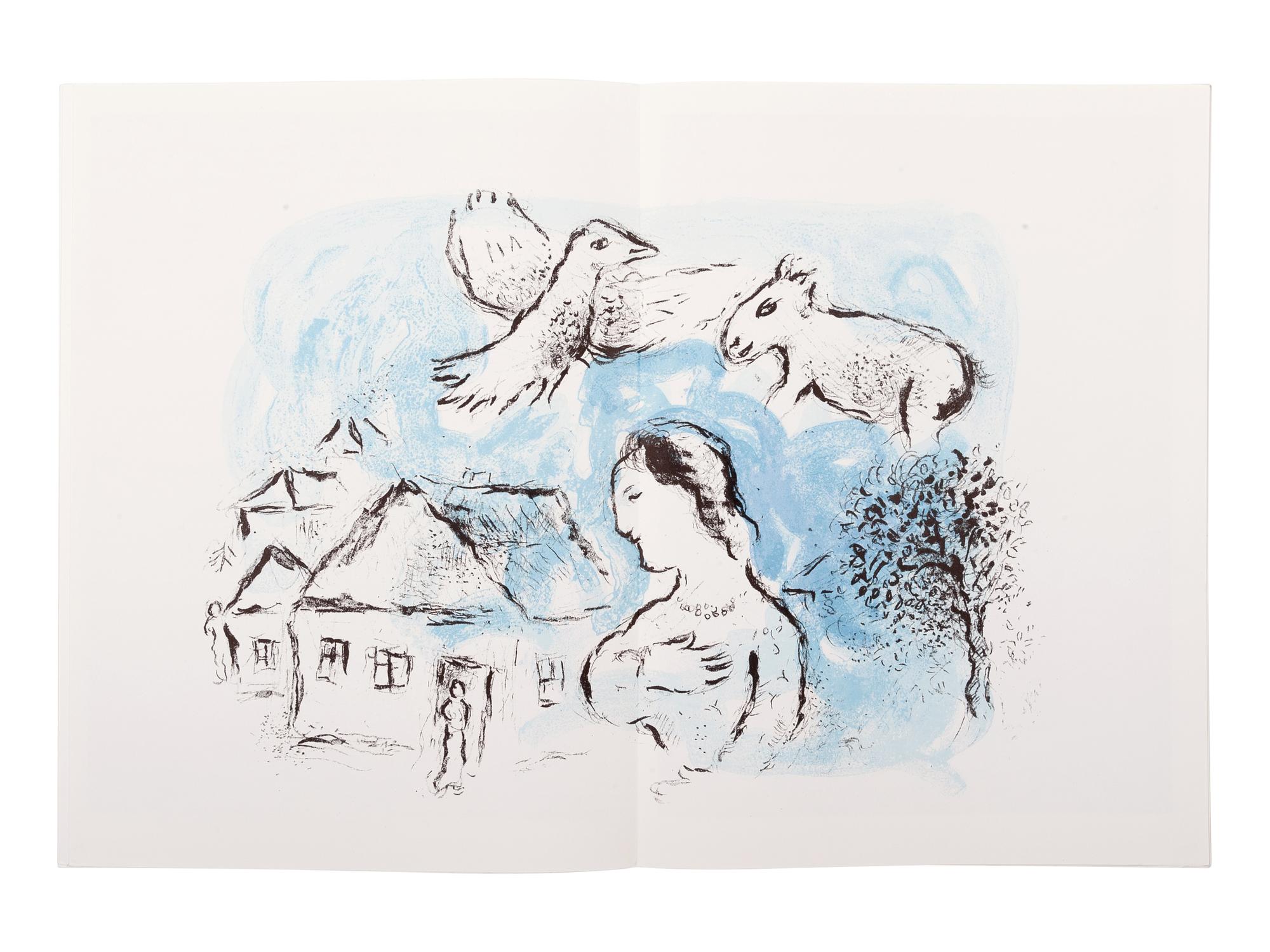 [DERRIÈRE LE MIROIR - CHAGALL]. A group of 4 Marc Chagall issues, comprising: