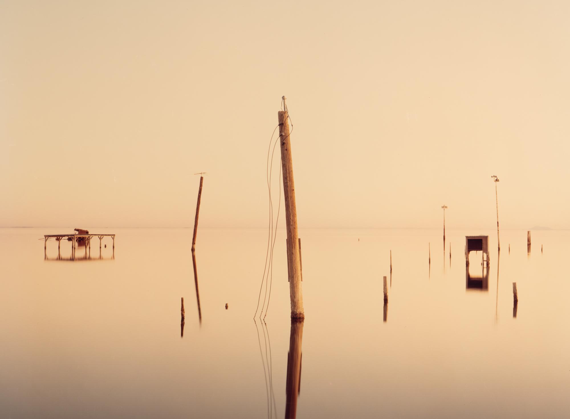 Richard Misrach (b. 1949) Salton Sea (TV antennae), 1985
