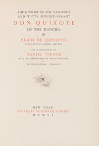 CERVANTES SAAVEDRA, Miguel de . Don Quixote. New York, 1906-1907. Daniel Vierge, illustrator. LIMITED EDITION.