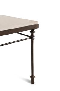 A Contemporary Steel Low Table