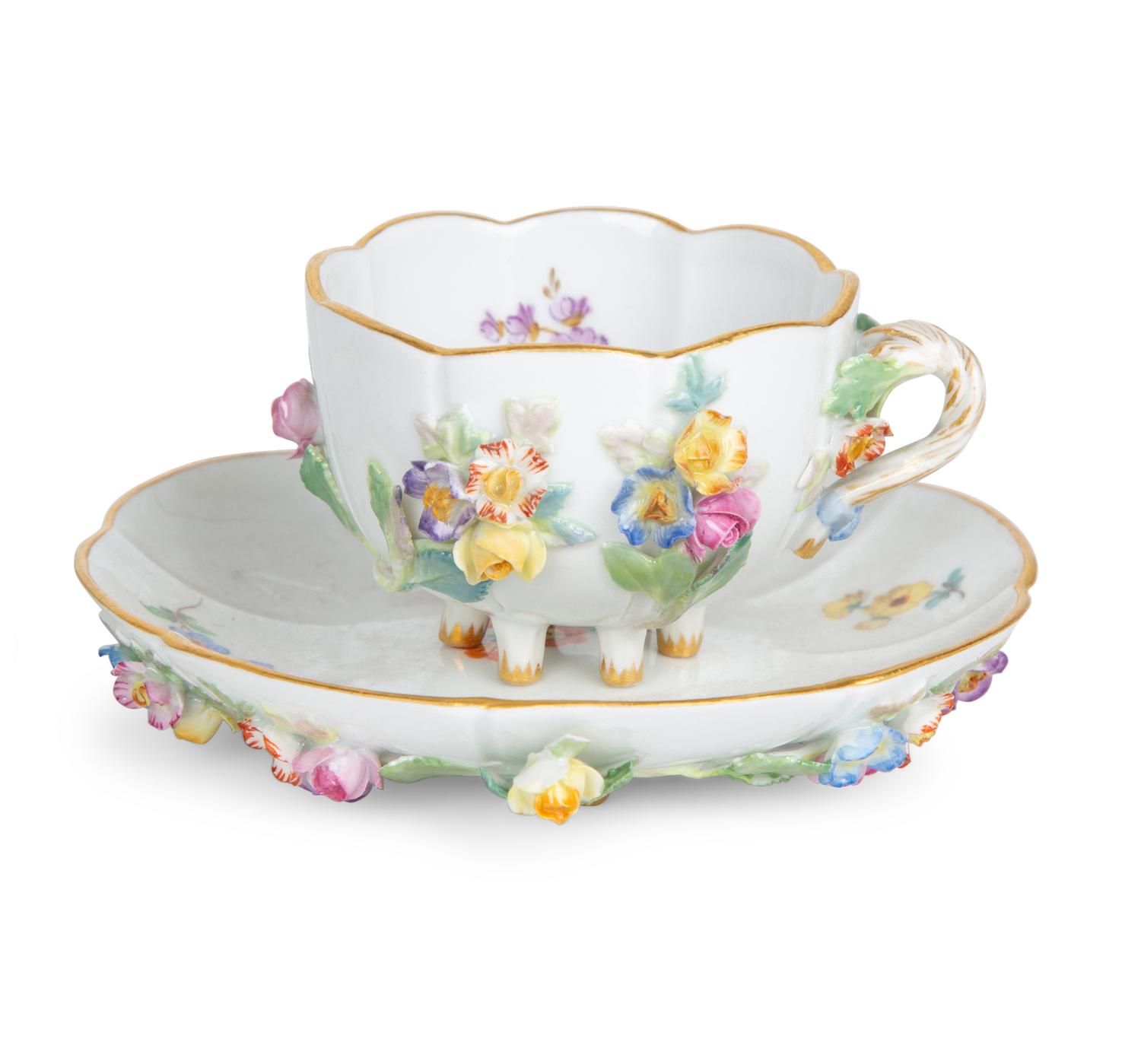A Meissen Porcelain Chocolate Service — 19TH/20TH CENTURY