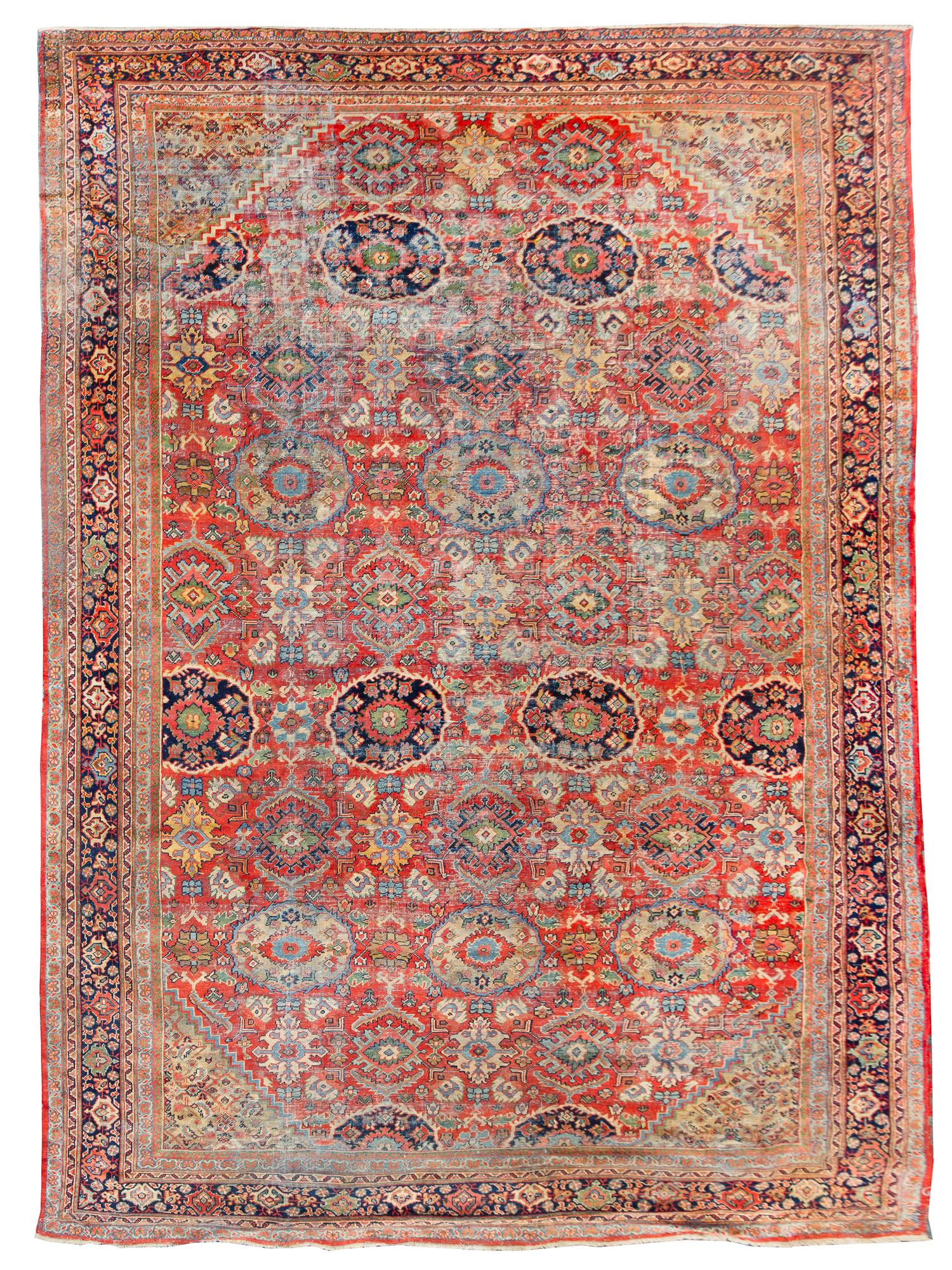 A Mahal Wool Rug — CENTRAL PERSIA, CIRCA 1900