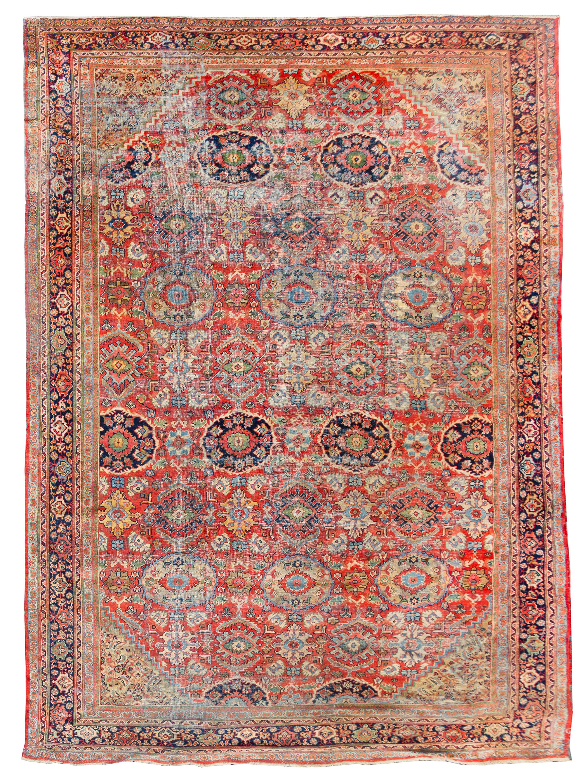 A Mahal Wool Rug — CENTRAL PERSIA, CIRCA 1900