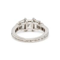 DIAMOND AND PLATINUM RING