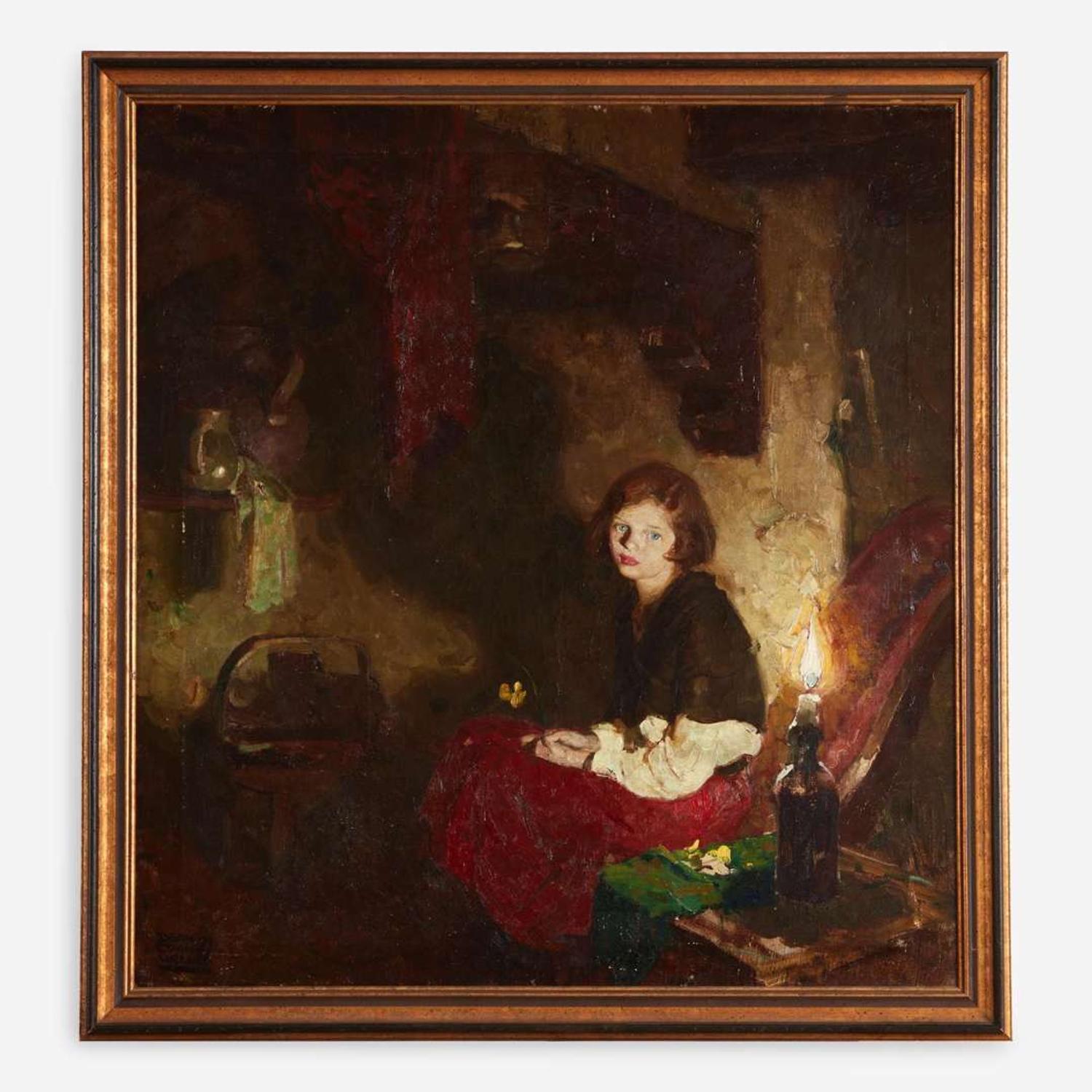 Dean Cornwell (American, 1892–1960) Her Teachers Remarked that Little Elfreda was Backward