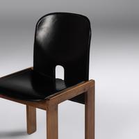 Set of Four Dining Chairs, model no. 121, c. 1965 Cassina, Italy