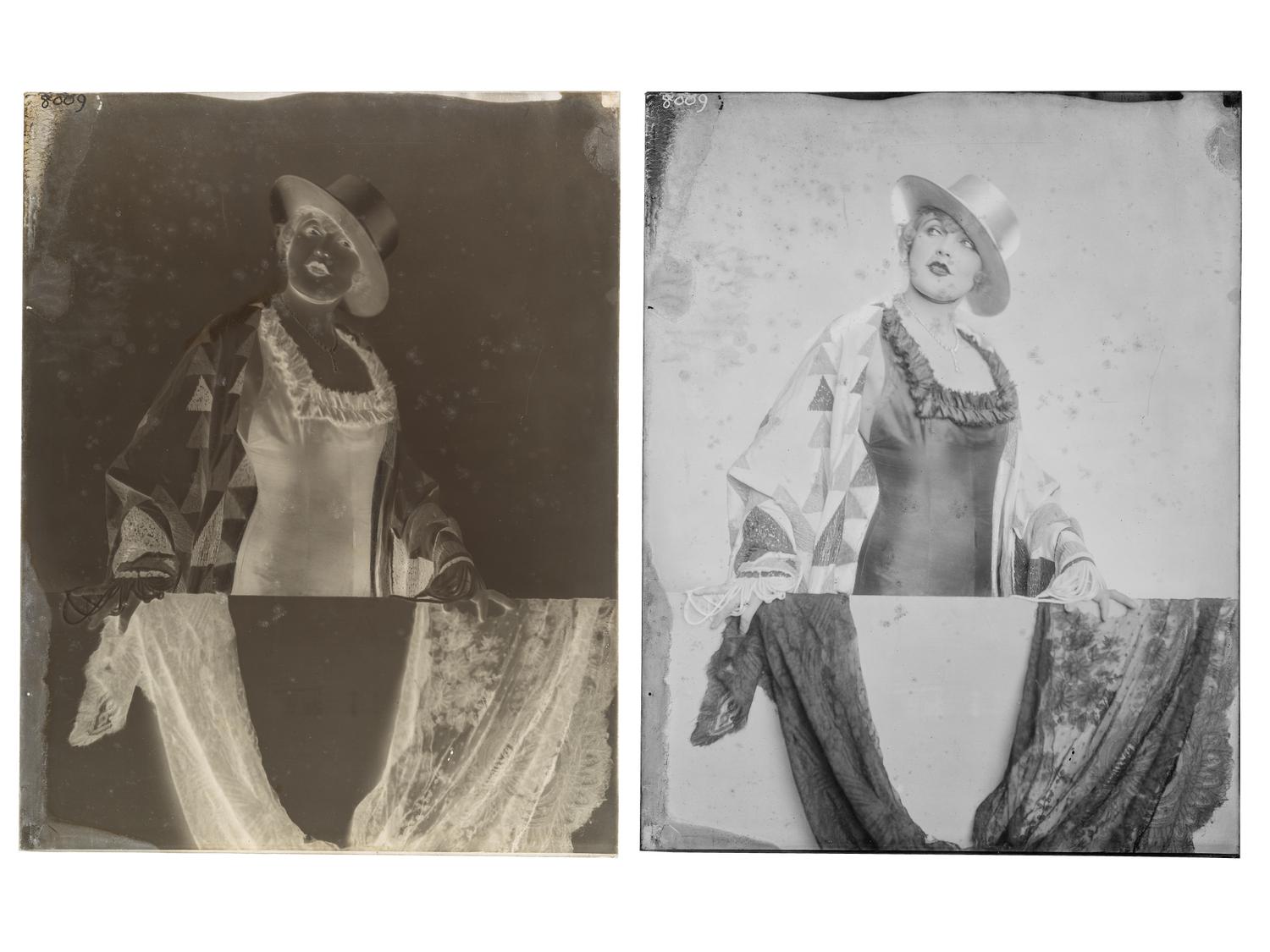 JOHNSTON, Alfred Cheney (1885-1971). Large photographic archive of glass negatives and prints. Ca 1910s-1920s.