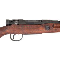 ** Japanese School Gun Built on Type 30 Arisaka Rifle Action and Type 99 Last Ditch Rifle