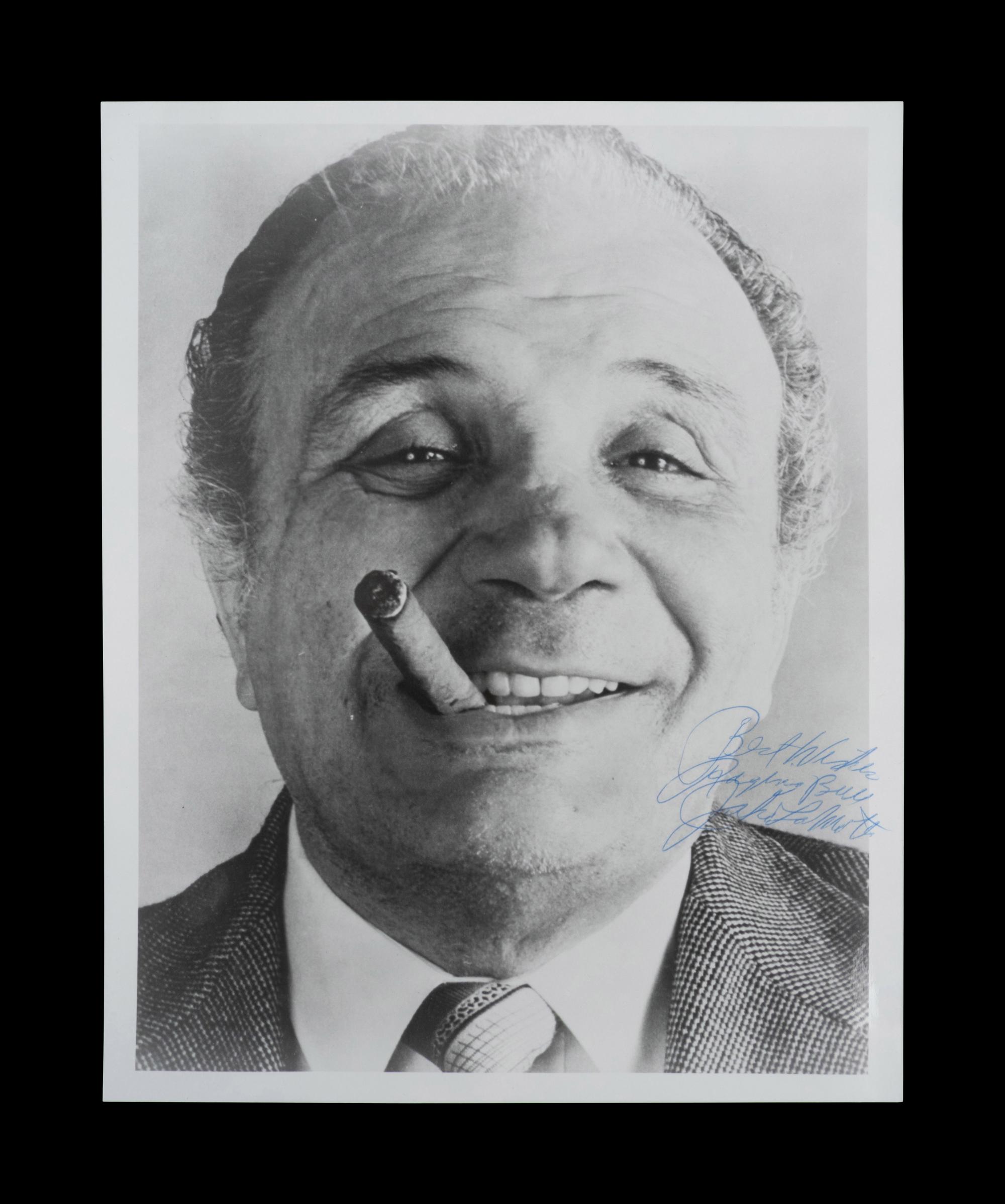 A Group of Middleweight Boxing Champion Rocky Graziano, Tony Zale and Jake LaMotta Signed Autograph Photographs,