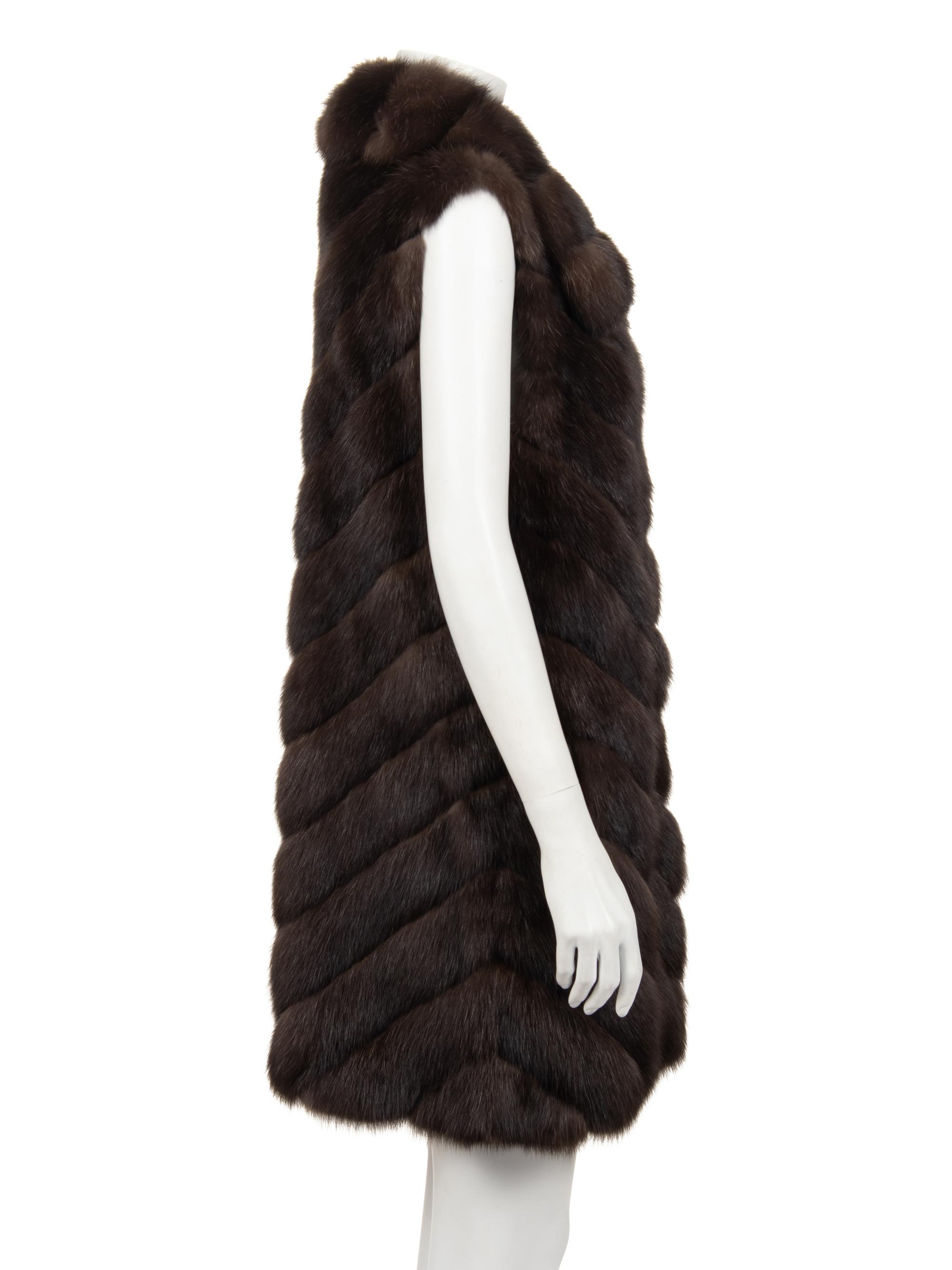 J. Mendel Sable Fur Vest