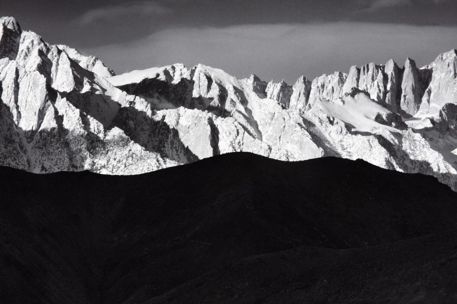 Ansel Adams (1902-1984) Winter Sunrise, Sierra Nevada from Lone Pine, California, 1944