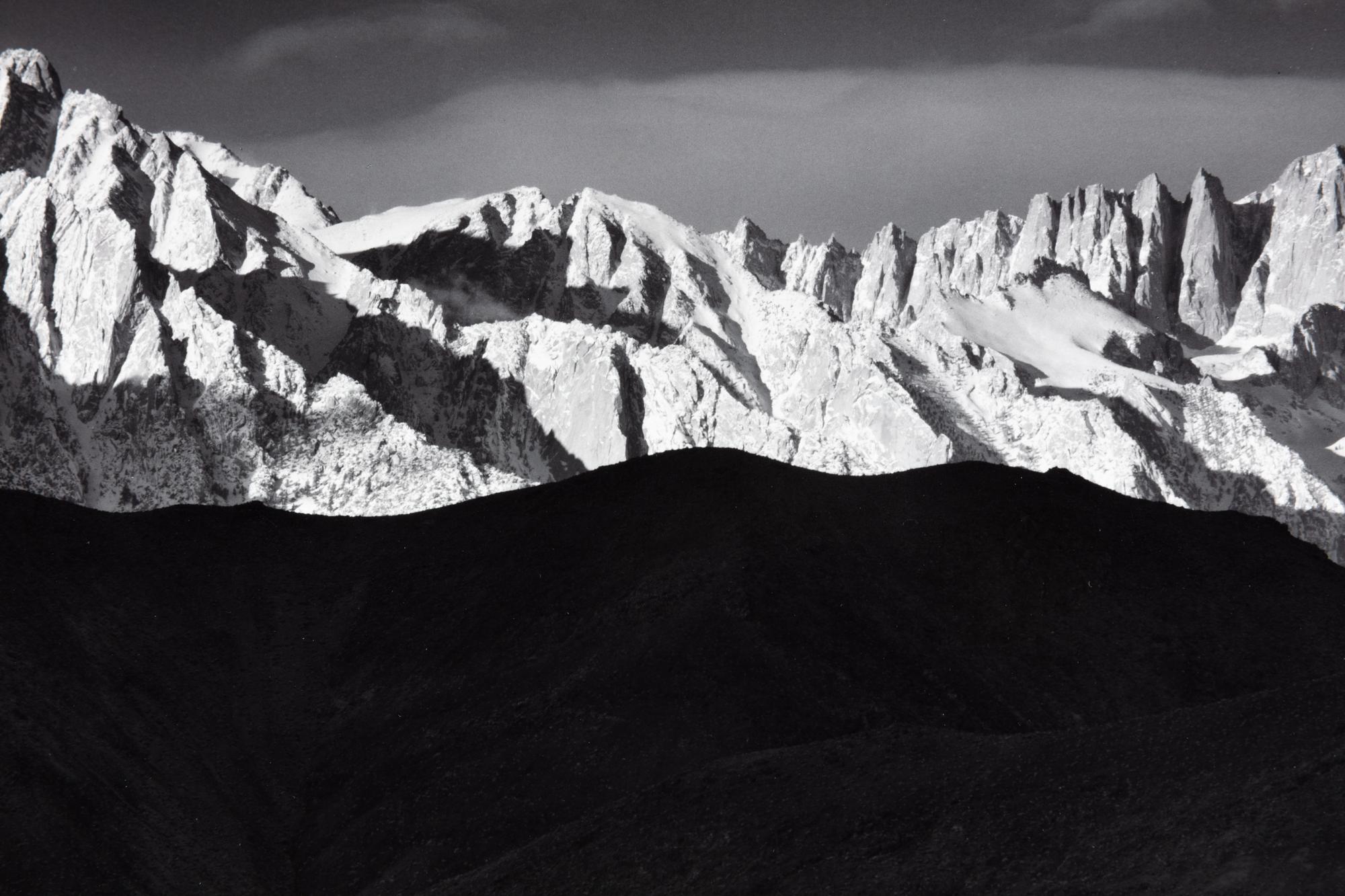 Ansel Adams (1902-1984) Winter Sunrise, Sierra Nevada from Lone Pine, California, 1944