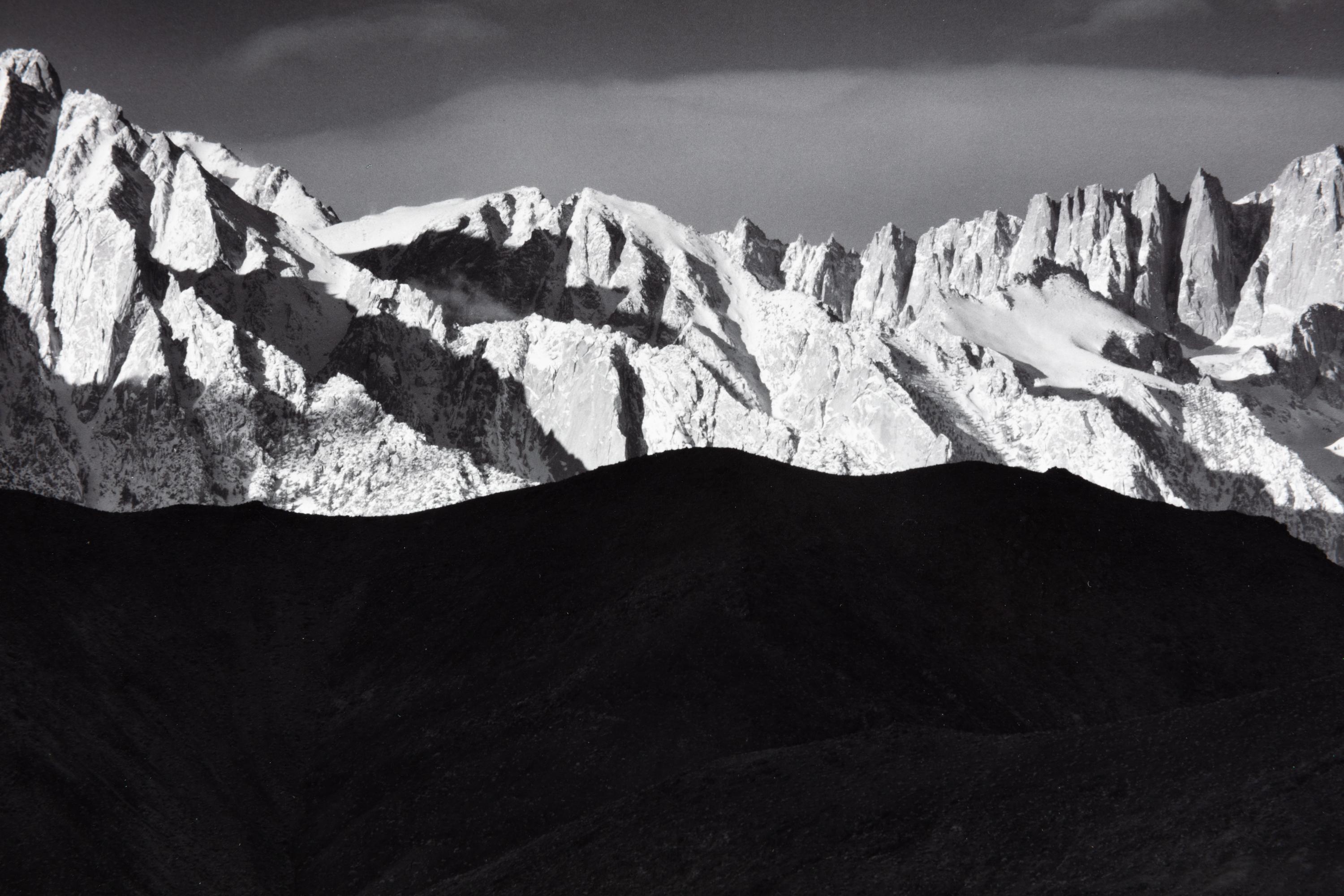 Ansel Adams (1902-1984) Winter Sunrise, Sierra Nevada from Lone Pine, California, 1944