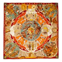 Hermès 90cm Silk Scarf