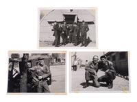 [KOREAN WAR]. Album containing photographs taken in Korea, incl. soldiers and local subjects.