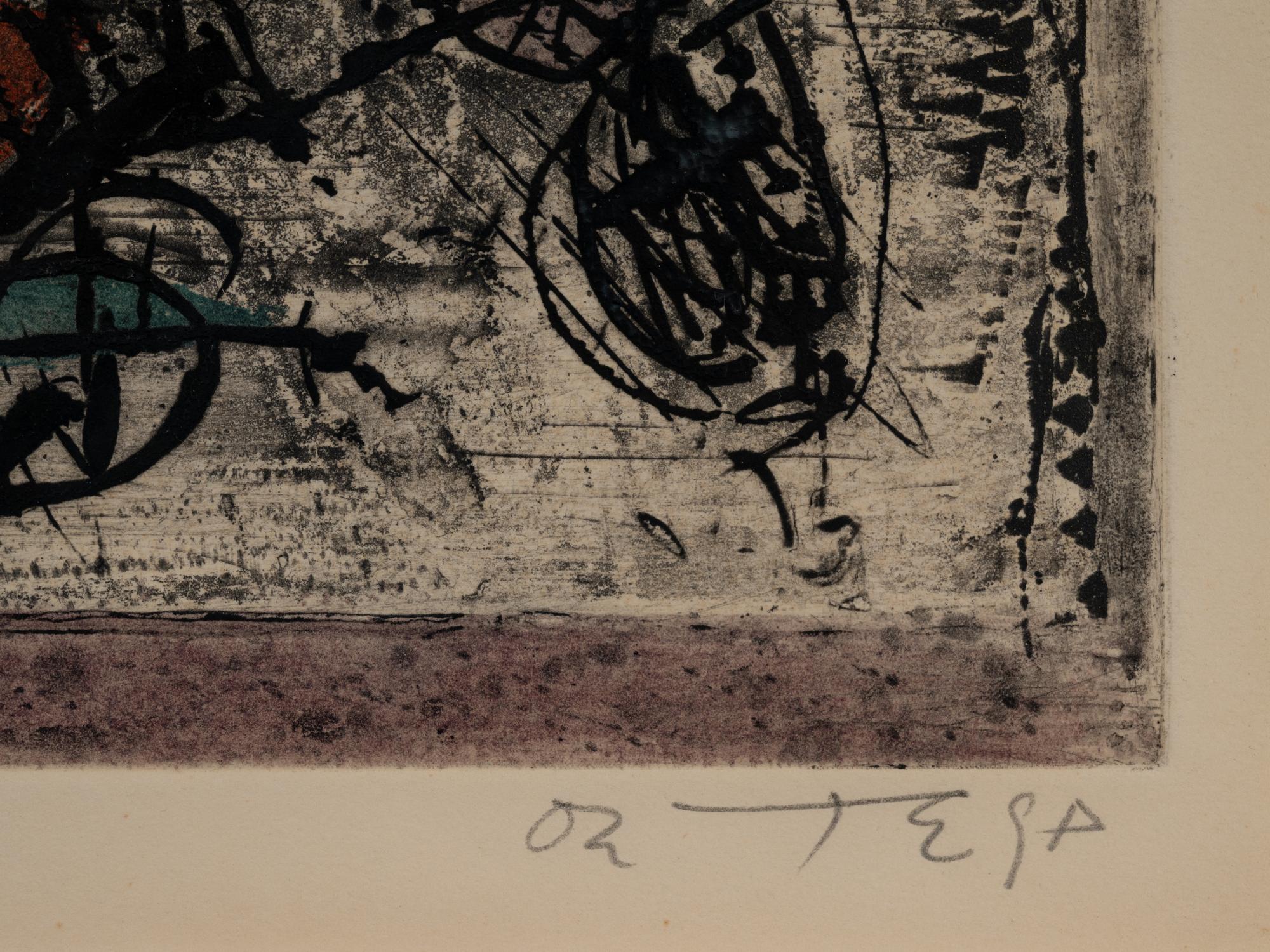 Lutte 11 and Moisson ( Pair of Works), 1965-1966