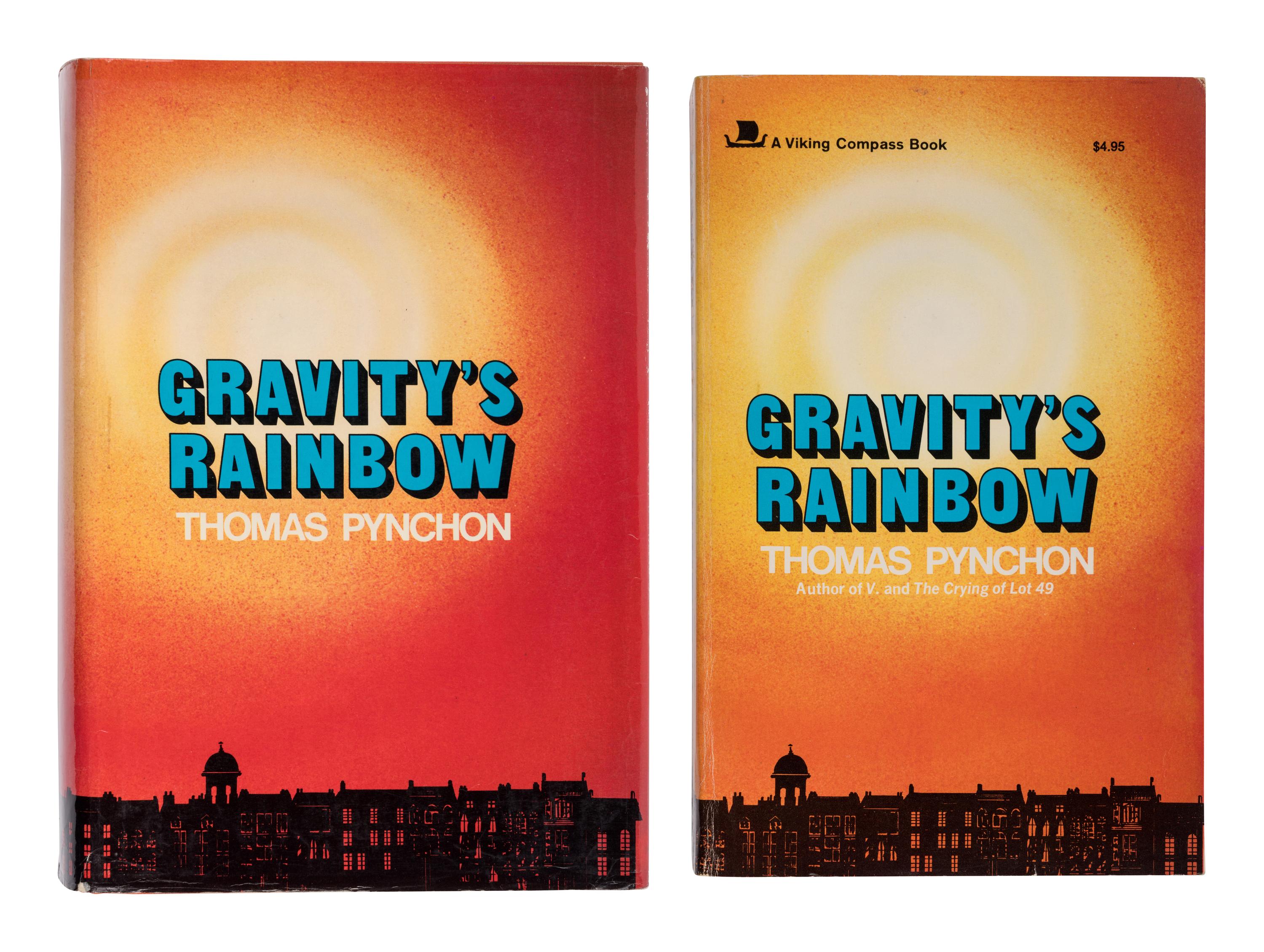 PYNCHON, Thomas (b. 1937). Gravity’s Rainbow . New York: The Viking Press, [1973].
