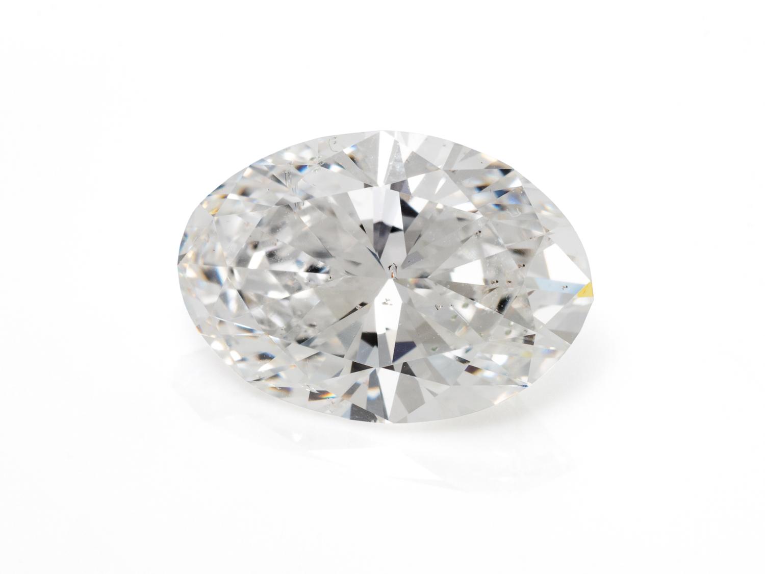 3.06 CARAT OVAL BRILLIANT CUT DIAMOND