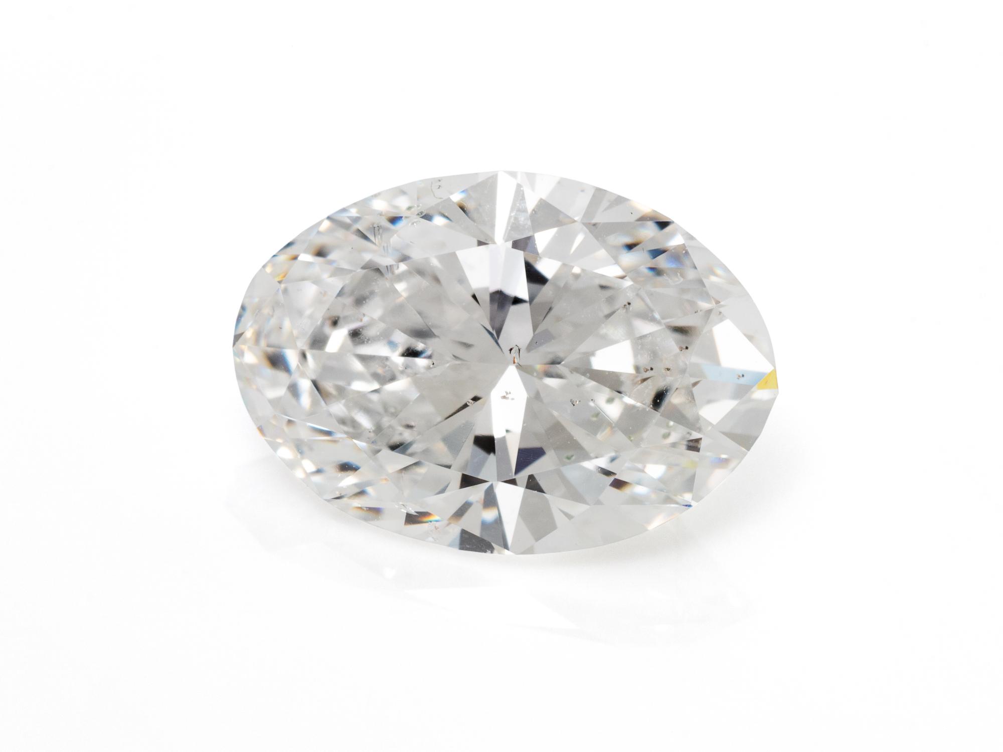 3.06 CARAT OVAL BRILLIANT CUT DIAMOND