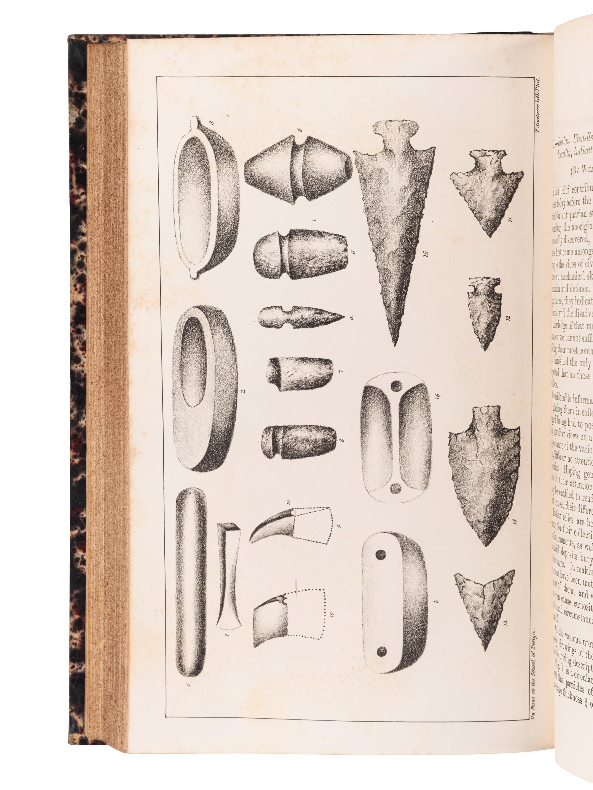 [PENNSYLVANIA]. Memoirs of the Historical Society of Pennsylvania . Philadelphia: McCarty and Davis et al, 1826-1850. -- Collections of the Historical Society of Pennsylvania . Philadelphia: John Pennington & Henry C. Baird, 1853.