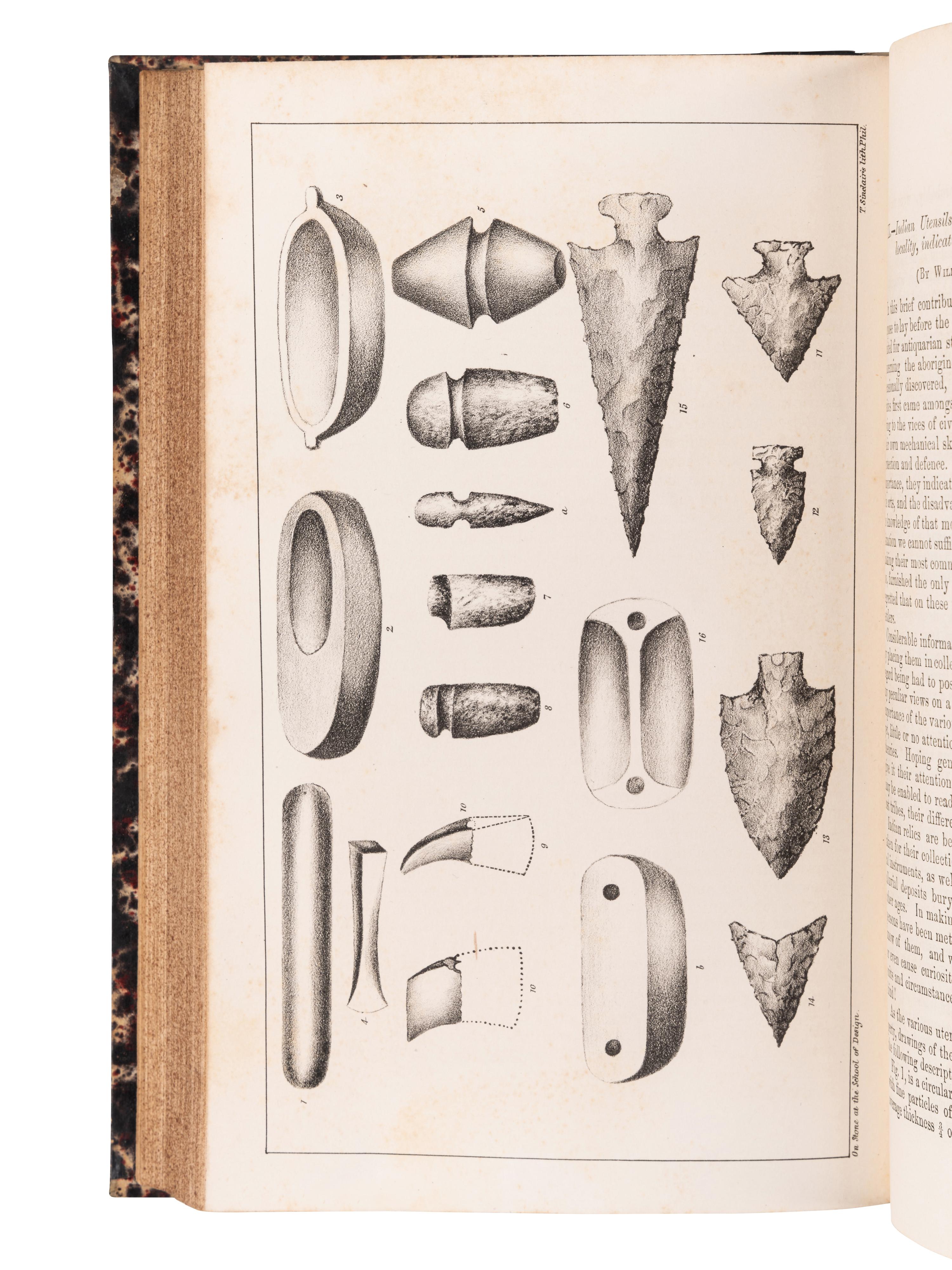 [PENNSYLVANIA]. Memoirs of the Historical Society of Pennsylvania . Philadelphia: McCarty and Davis et al, 1826-1850. -- Collections of the Historical Society of Pennsylvania . Philadelphia: John Pennington & Henry C. Baird, 1853.