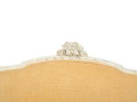 A Louis XVI Style Gray-Painted Canape