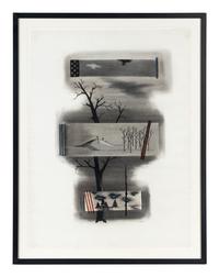 Untitled (Surrealist Landscape), c. 1940