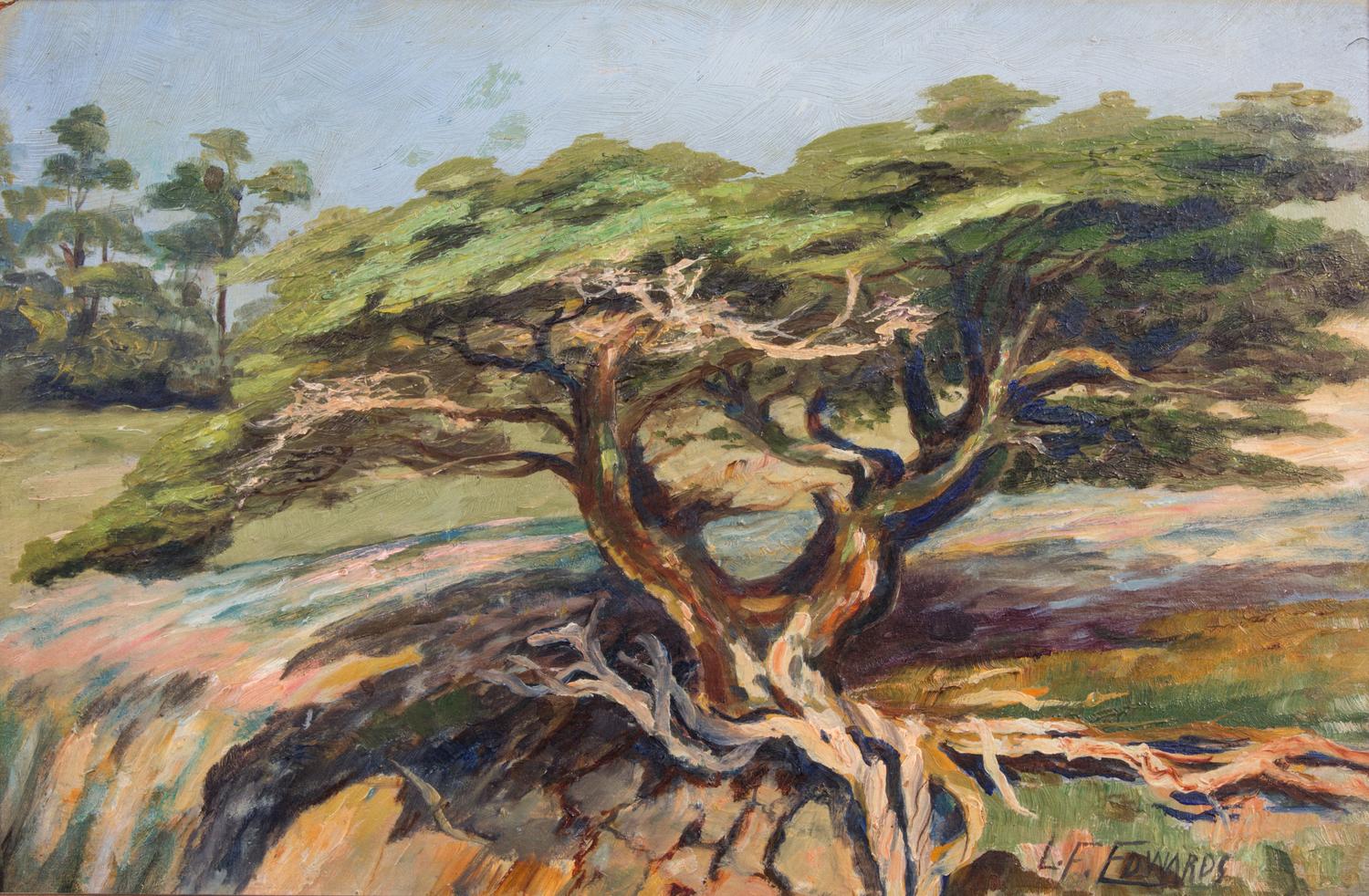 Lionel Edwards, (American, 1874-1954), California Landscape
