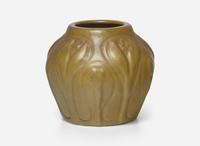 Van Briggle Pottery, Early Vessel with Crocuses