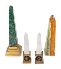 Four Neoclassical Style Obelisks — 20TH CENTURY