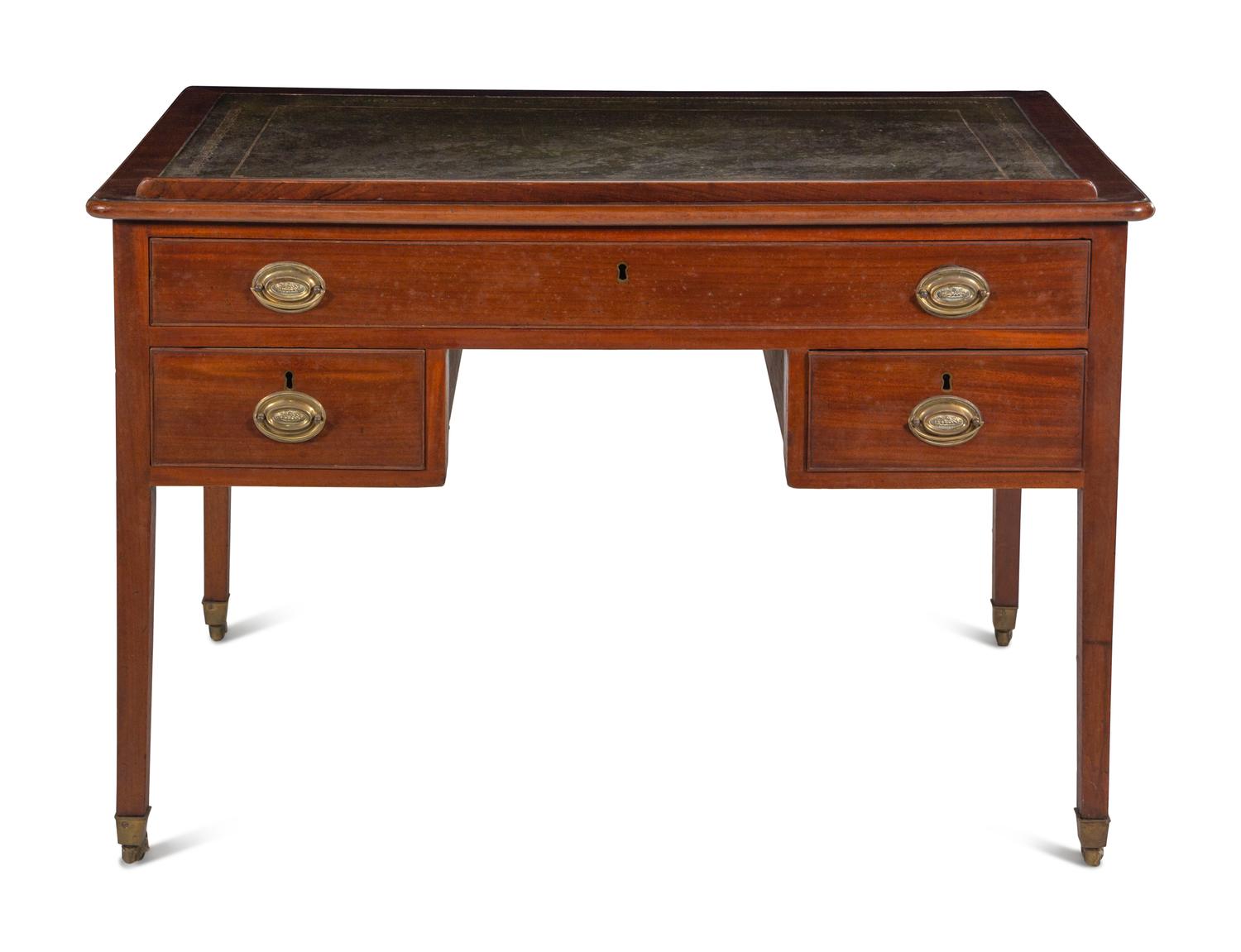 A George III Mahogany Architect's Desk