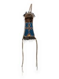 Kiowa Beaded Strike-a-Light Bag