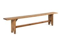 A Rustic Pine Hall Bench