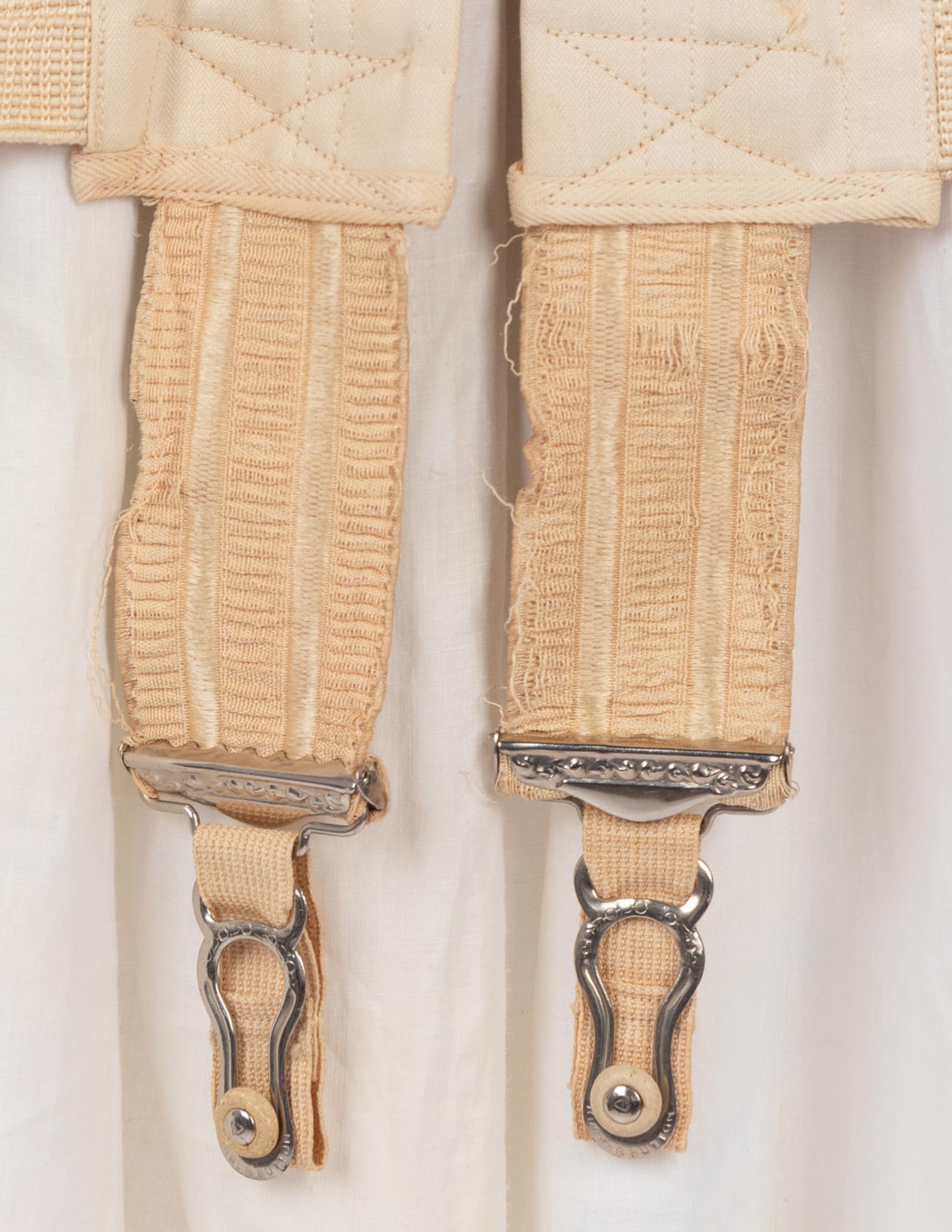 Two Long-Line Corsets, 1900-1910