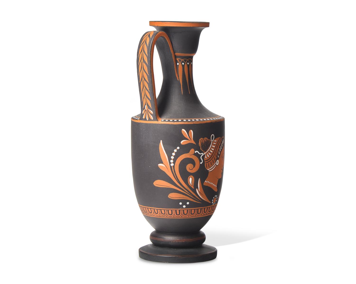 A Miniature Wedgwood Attic-Style Lethykos