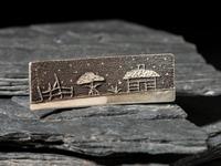 Tufa Cast Silver Ring