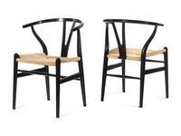 Eight Wishbone Chairs, c. 2000, Carl Hansen & Son, Denmark
