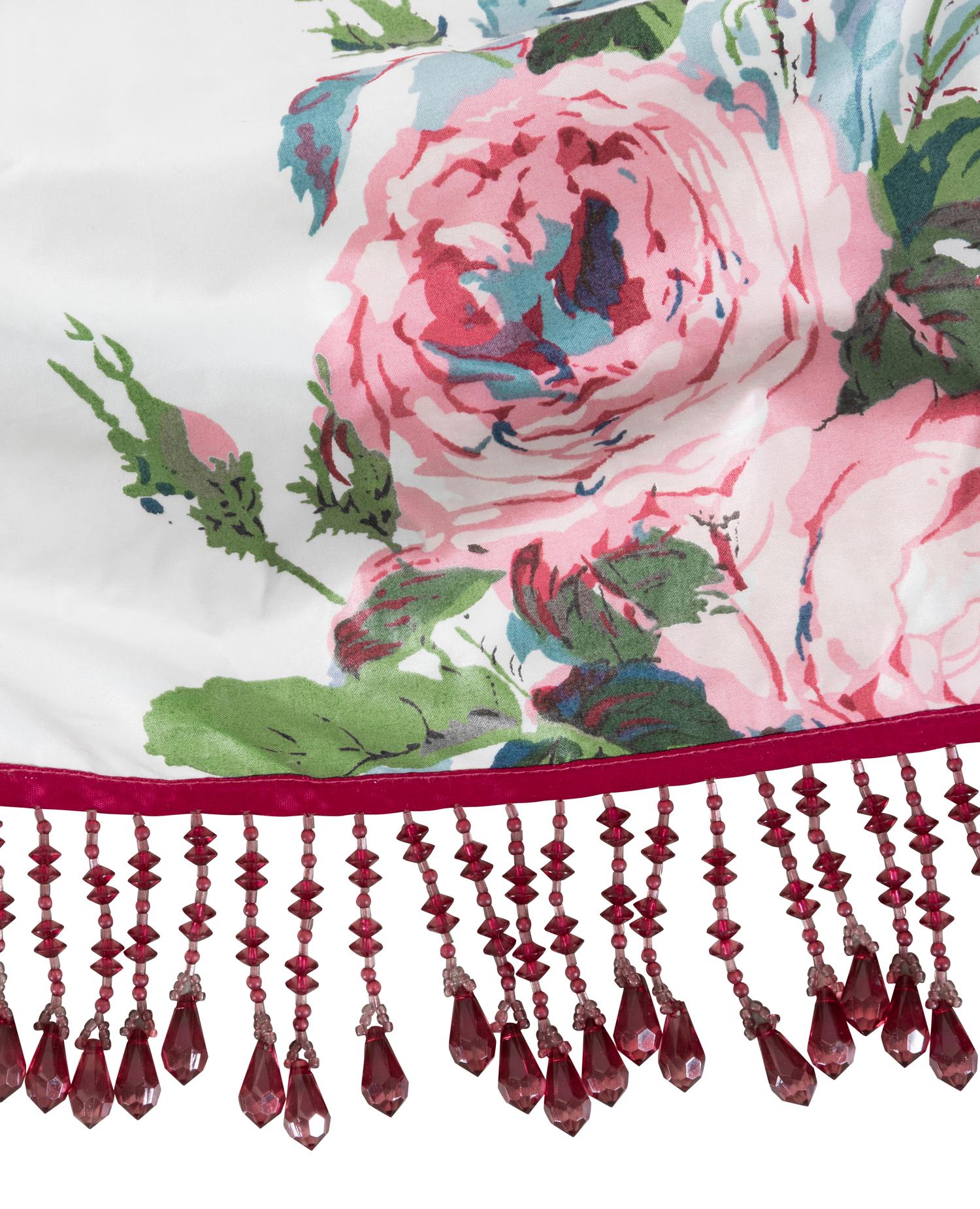 A Set of Chintz Drapery Panels and Valance by Jonas New York