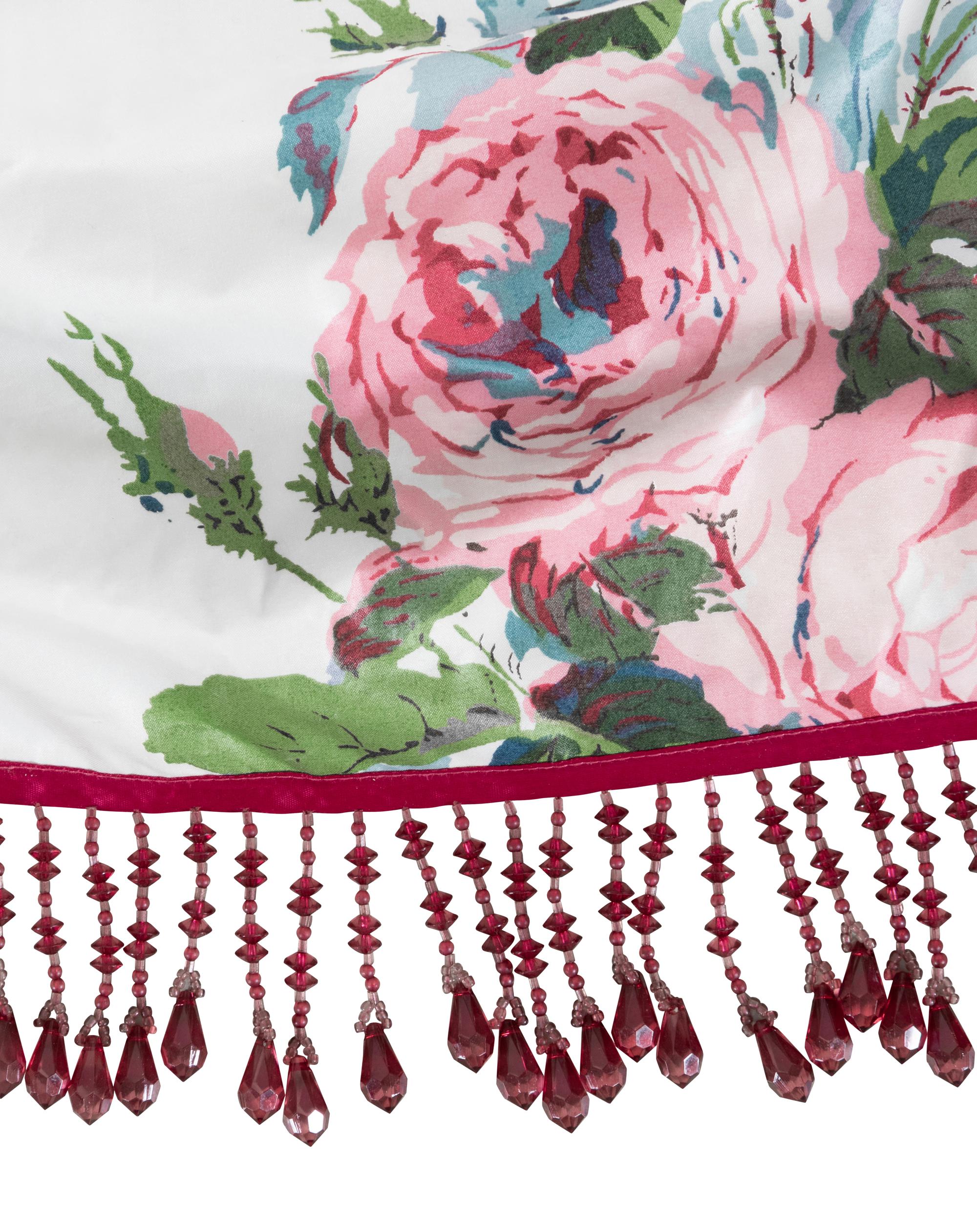 A Set of Chintz Drapery Panels and Valance by Jonas New York