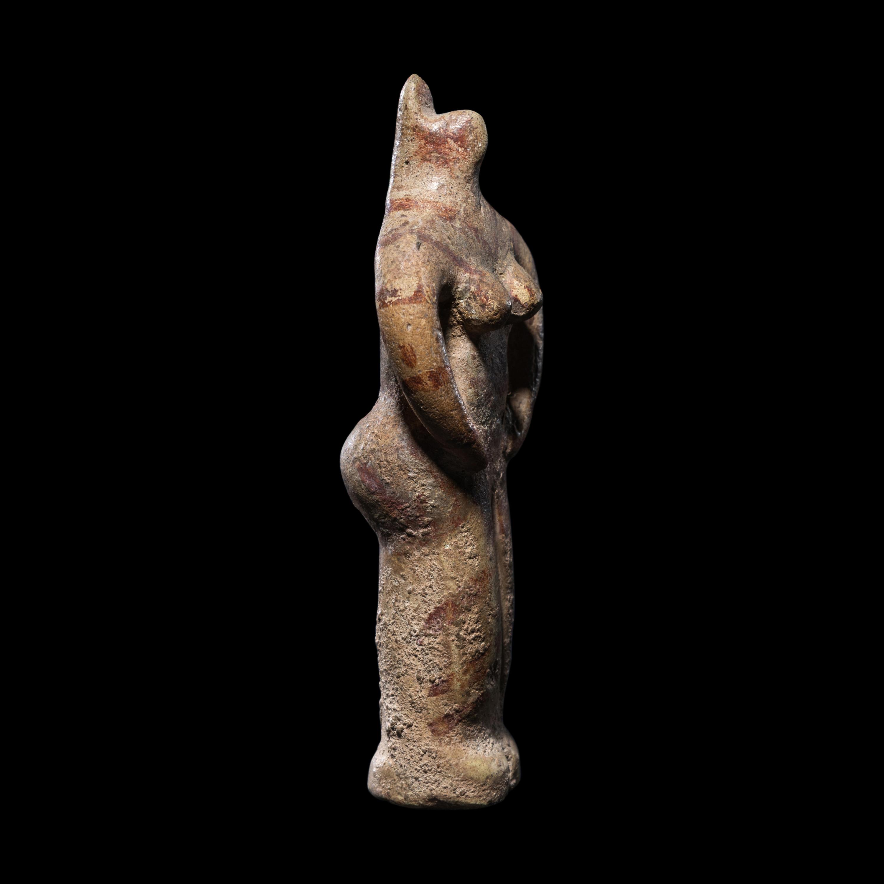 A Syrian Terracotta Female Figure