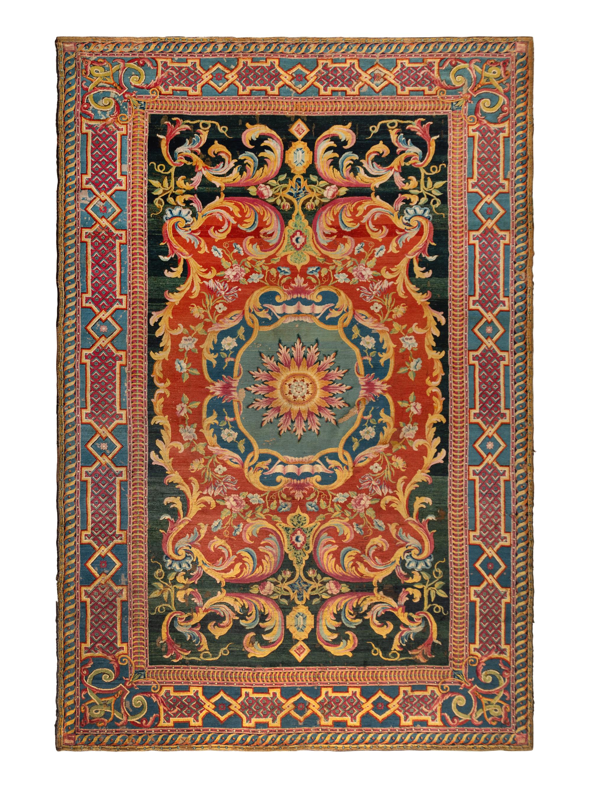 A Louis XVI Aubusson Pile Carpet