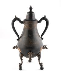 A Dutch Painted Tole Cafetière