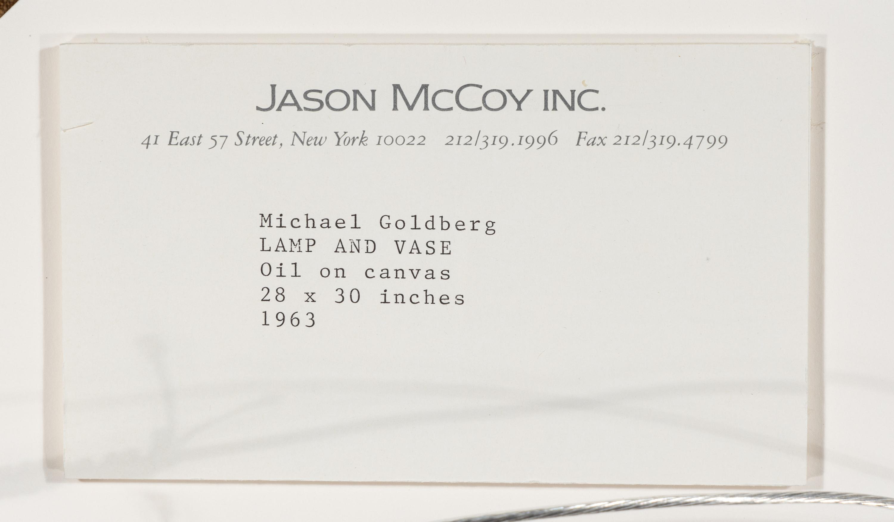 Lamp and Vase, 1963
