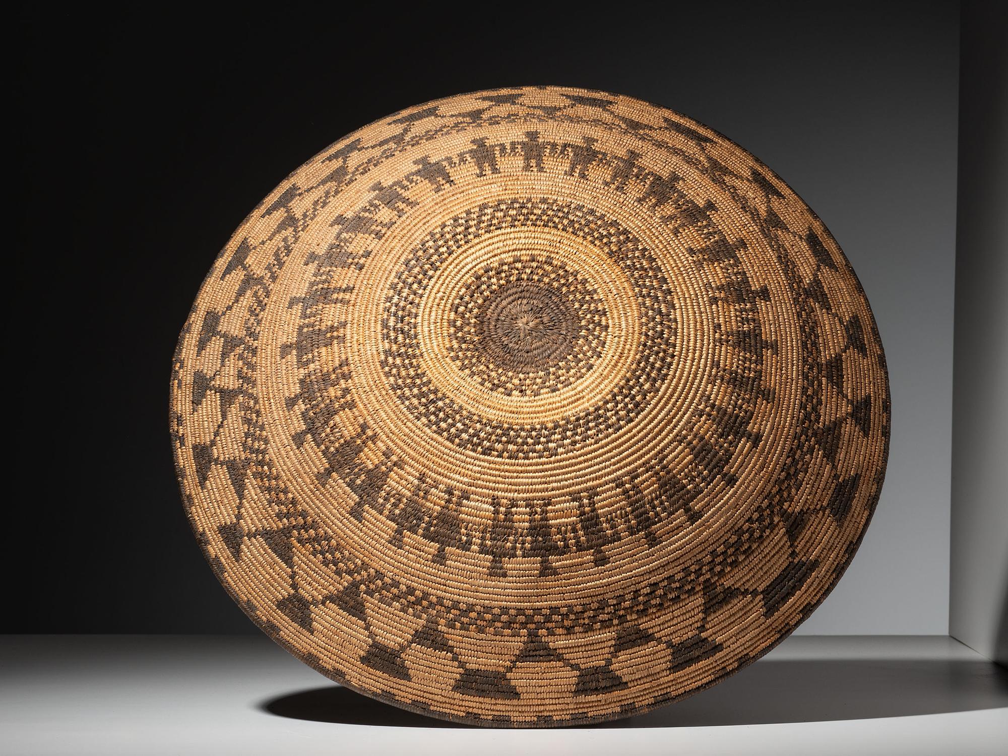 Apache Figural Friendship Basket